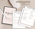 Printable Relocation Planner | Moving Organization Kit (Digital Download)