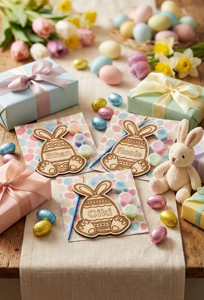 Personalised Easter Craft Ornament for Kids | DIY Decoration Kit | Classroom Teacher Gift