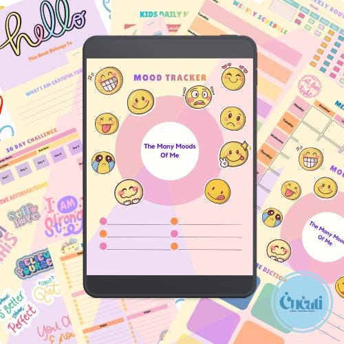 ADHD Kids Planner | Daily Routine Chart, Editable Canva Template (Digital Download)