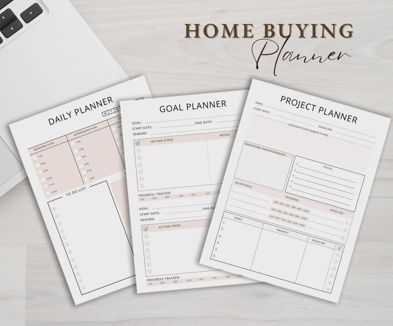 Home Buying Planner, House Hunting Guide & Checklist